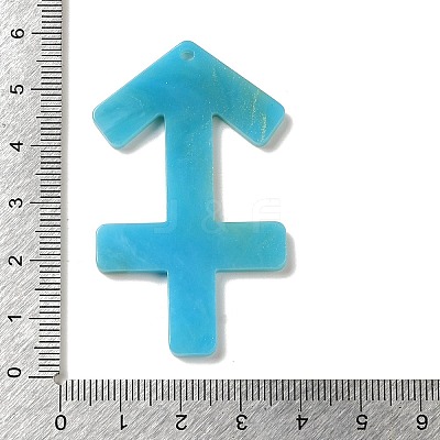 Acrylic Keychain Pendants LS-SACR-S608-04F-01-1