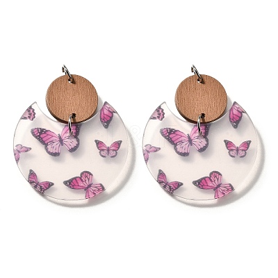Printed Acrylic Pendants FIND-B045-19A-1