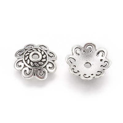 Tibetan Style Bead Caps LS-TIBE-60309-AS-LF-1