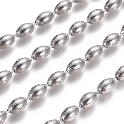Non-Tarnish 304 Stainless Steel Ball Chains CHS-L024-024G-1