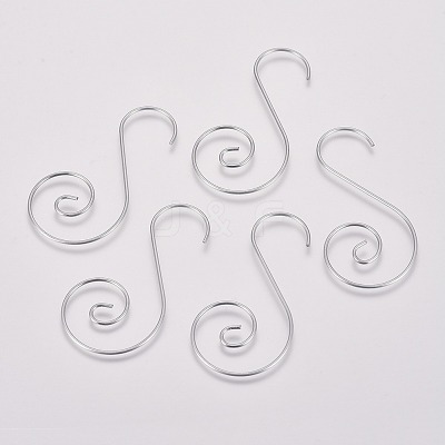 Iron S-Hook Clasps IFIN-WH0051-38D-1