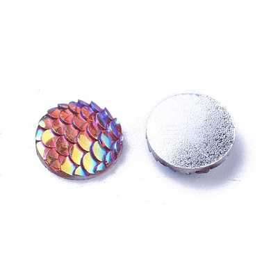 Resin Cabochons CRES-Q191-HA023-8-1