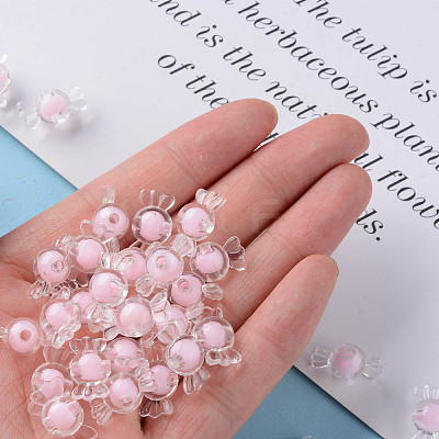 Transparent Acrylic Beads TACR-S152-03A-SS2112-1