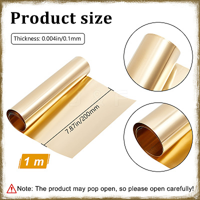Brass Sheet AJEW-WH20009-29D-1