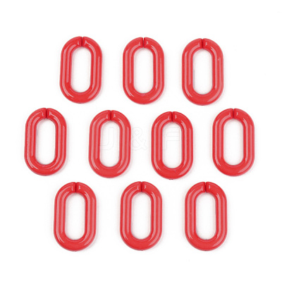 Opaque Acrylic Linking Rings OACR-T024-02-G03-1