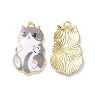 Alloy Enamel Pendants FIND-E031-02C-1