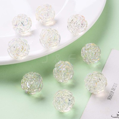 Transparent Acrylic Beads TACR-S154-31C-205-1
