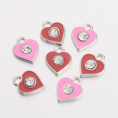 Valentine Gifts Ideas Alloy Enamel Charms X-E412-1