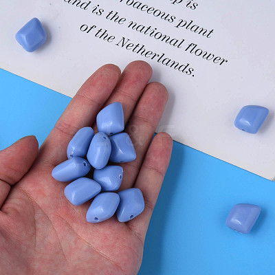 Opaque Acrylic Beads MACR-S373-15A-A02-1