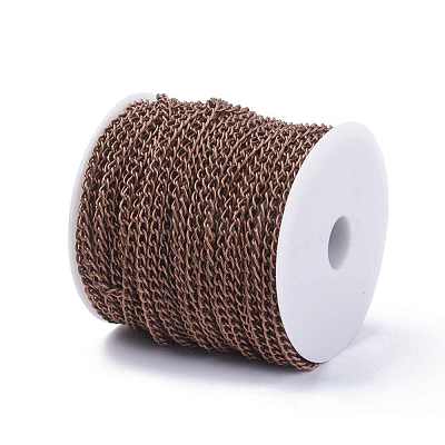 Iron Twisted Chains Curb Chains CHS007Y-01-R-NF-1