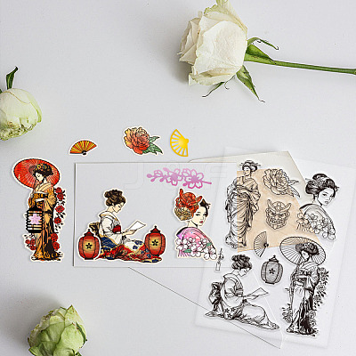 Custom PVC Plastic Clear Stamps DIY-WH0448-0846-1