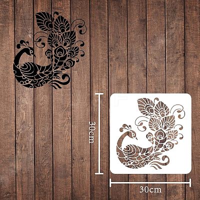Plastic Reusable Drawing Painting Stencils Templates DIY-WH0172-268-1