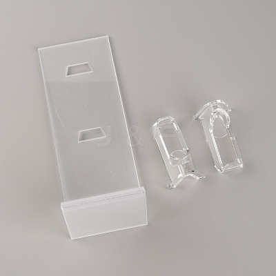 Acrylic Eyeglasses Frame Riser Display Stand ODIS-WH0005-96-1