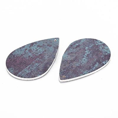 PU Leather Big Pendants X-FIND-T020-005-1