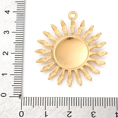 304 Stainless Steel Enamel Pendants STAS-D362-04G-02B-1