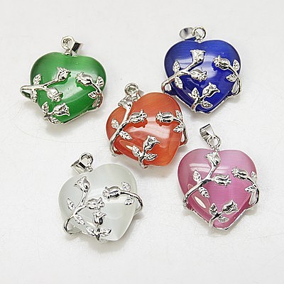 Cat Eye Pendants X-CE-H006-M-1