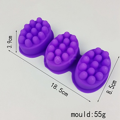 DIY Massage Bar Soap Silicone Molds SIMO-PW0001-002C-1