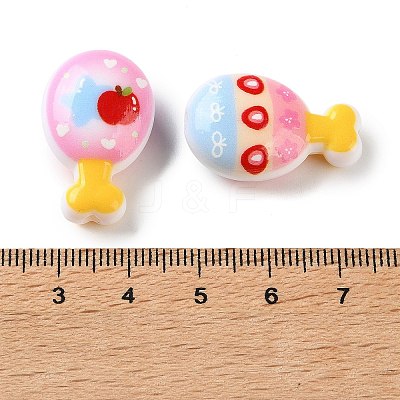 Printed Opaque Acrylic Beads AC-CBA5E93-02-1