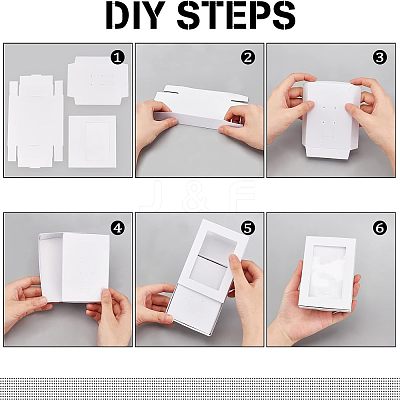 Cardboard Box with Window CON-WH0086-022B-1