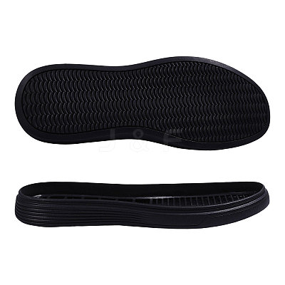 Anti Skid Synthetic Rubber Shoes Bottom Heel Sole FIND-WH0816-097B-1