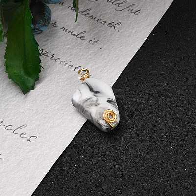 Acrylic Pendants PALLOY-JF00495-1