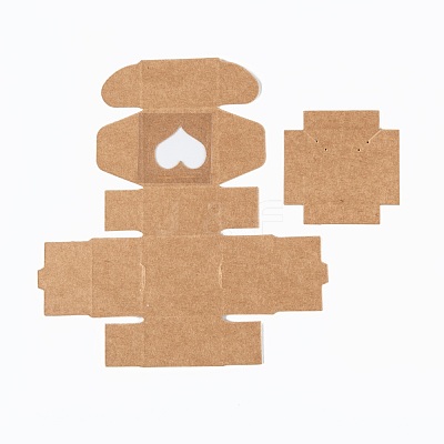 Rectangle Foldable Creative Kraft Paper Gift Box CON-B002-05C-02-1