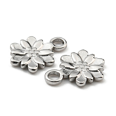Non-Tarnish 304 Stainless Steel Charm STAS-R124-03P-1