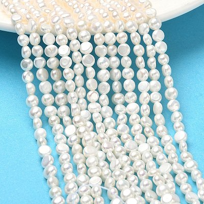 Natural Cultured Freshwater Pearl Beads Strands PEAR-C004-15-1