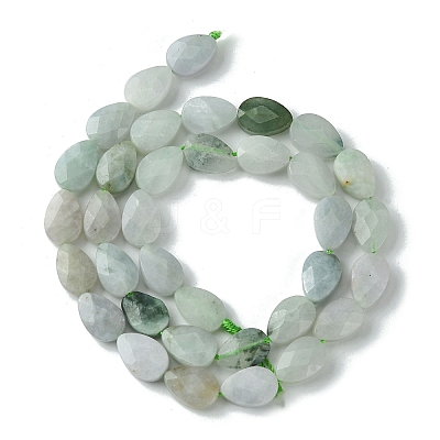 Natural Myanmar Jadeite Beads Strands G-A092-B01-01-1