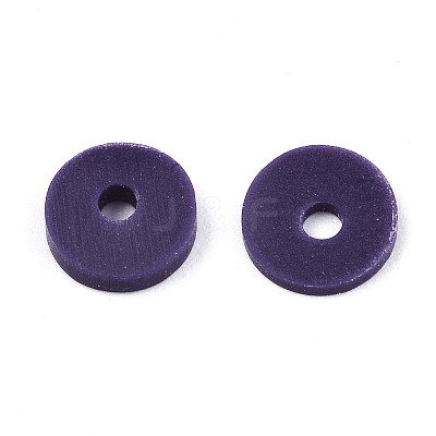 Handmade Polymer Clay Beads CLAY-Q251-4.0mm-46-1