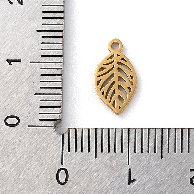 304 Stainless Steel Pendants STAS-P338-07G-1