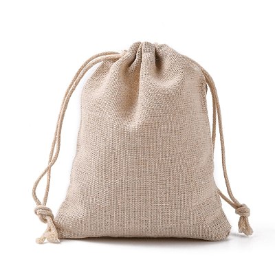 Cotton Packing Pouches Drawstring Bags X-ABAG-R011-12x15-1