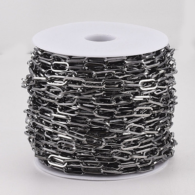 Unwelded Iron Paperclip Chains CH-S125-02C-B-1