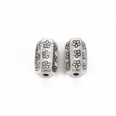 Tibetan Style Alloy Beads TIBEB-N005-054-1