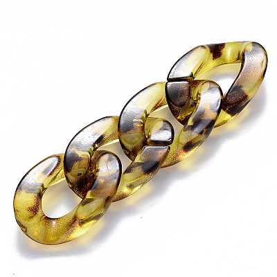 Transparent Acrylic Linking Rings OACR-S036-001B-A02-1