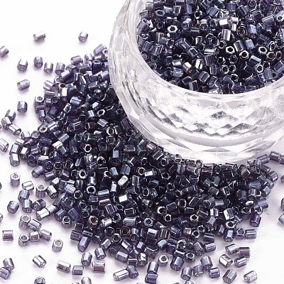 Glass Bugle Beads SEED-S032-11A-111A-1