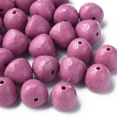Opaque Acrylic Beads MACR-S373-10A-A12-1
