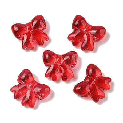 Transparent Spray Paint Glass Beads GLAA-Z011-02B-1