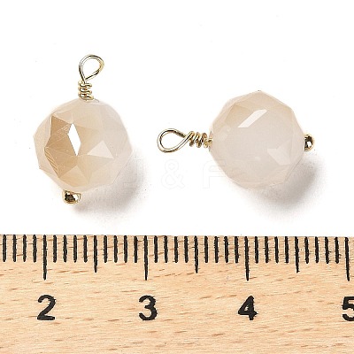 Glass Pendants KK-M266-05G-02-1