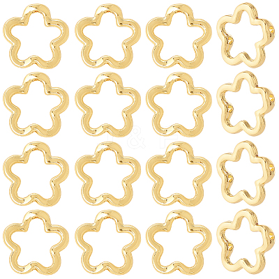 20Pcs Alloy Bead Frame FIND-SC0017-73G-1