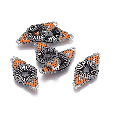 MIYUKI & TOHO Handmade Japanese Seed Beads Links SEED-E004-G08-1