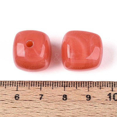 Opaque Acrylic Beads OACR-ZX006-33E-1