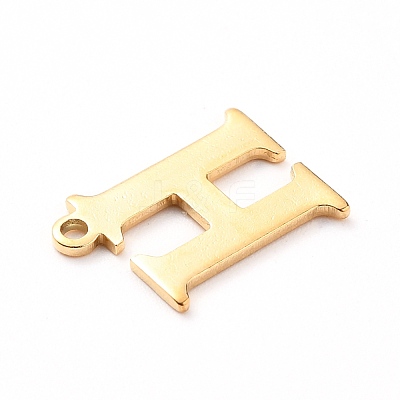 PVD Vacuum Plating  304 Stainless Steel Charms STAS-H112-H-G-1