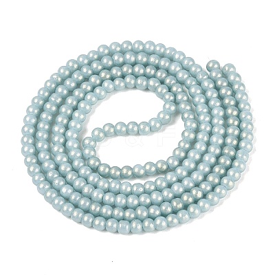Baking Paint Glass Pearl Beads Strands DGLA-ZX001-05B-14-1