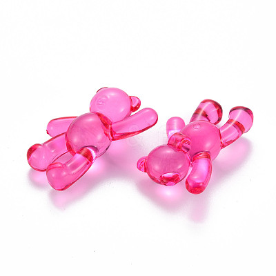 Transparent Acrylic Beads MACR-S373-01B-906-1