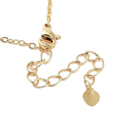 Rack Plating Brass Micro Pave Cubic Zirconia Necklaces NJEW-M215-02G-02-1