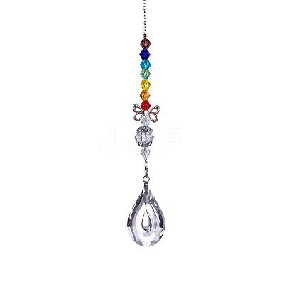 Crystal Glass Sun Catcher Pendant PW-WG98A1B-04-1