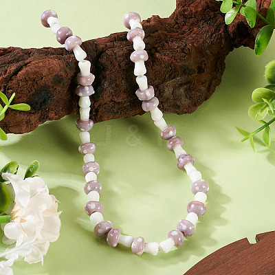 1Strand Handmade Lampwork Beads Strands LAMP-TA0001-84I-1