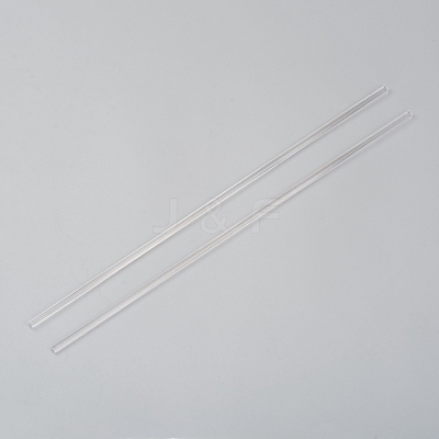 Transparent Acrylic Lollipop Sticks TACR-WH0002-17B-1