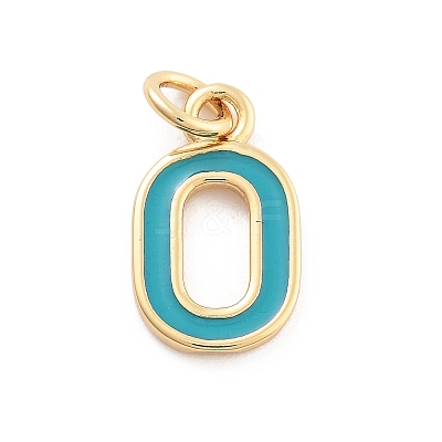 Rack Plating Brass Pendants KK-C065-03O-G-1